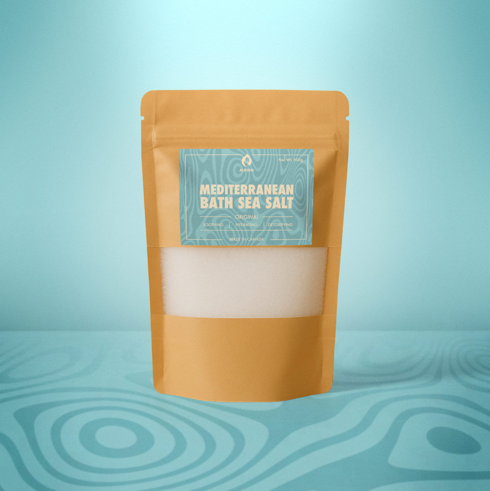 Mediterranean bath sea salt bag - Original.