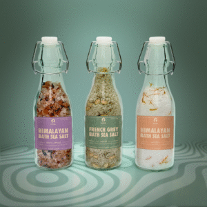 Lavender Jasmine Calendula Bath Salt Set