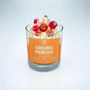 Soy wax candle – ALKIDO CARAMEL PRINCESS, sweet and warm, hand-poured in Toronto