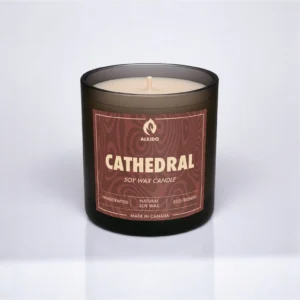 Frankincense soy wax candle – ALKIDO CATHEDRAL, rich and meditative, hand-poured in Toronto