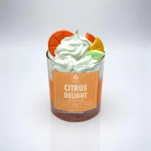 Soy wax candle – ALKIDO CITRUS DELIGHT, citrus-scented and hand-poured in Toronto