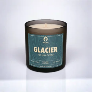 Cucumber soy wax candle – ALKIDO GLACIER, fresh and cooling, hand-poured in Toronto