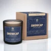 ALKIDO SNOWCAP – Classic Soy Wax Candle, minimal white jar, hand-poured in Toronto
