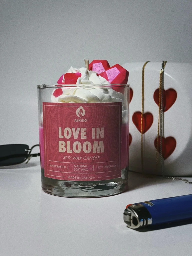 Frosted Sweet Queendom candle.